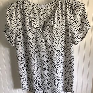 Blouse with hearts